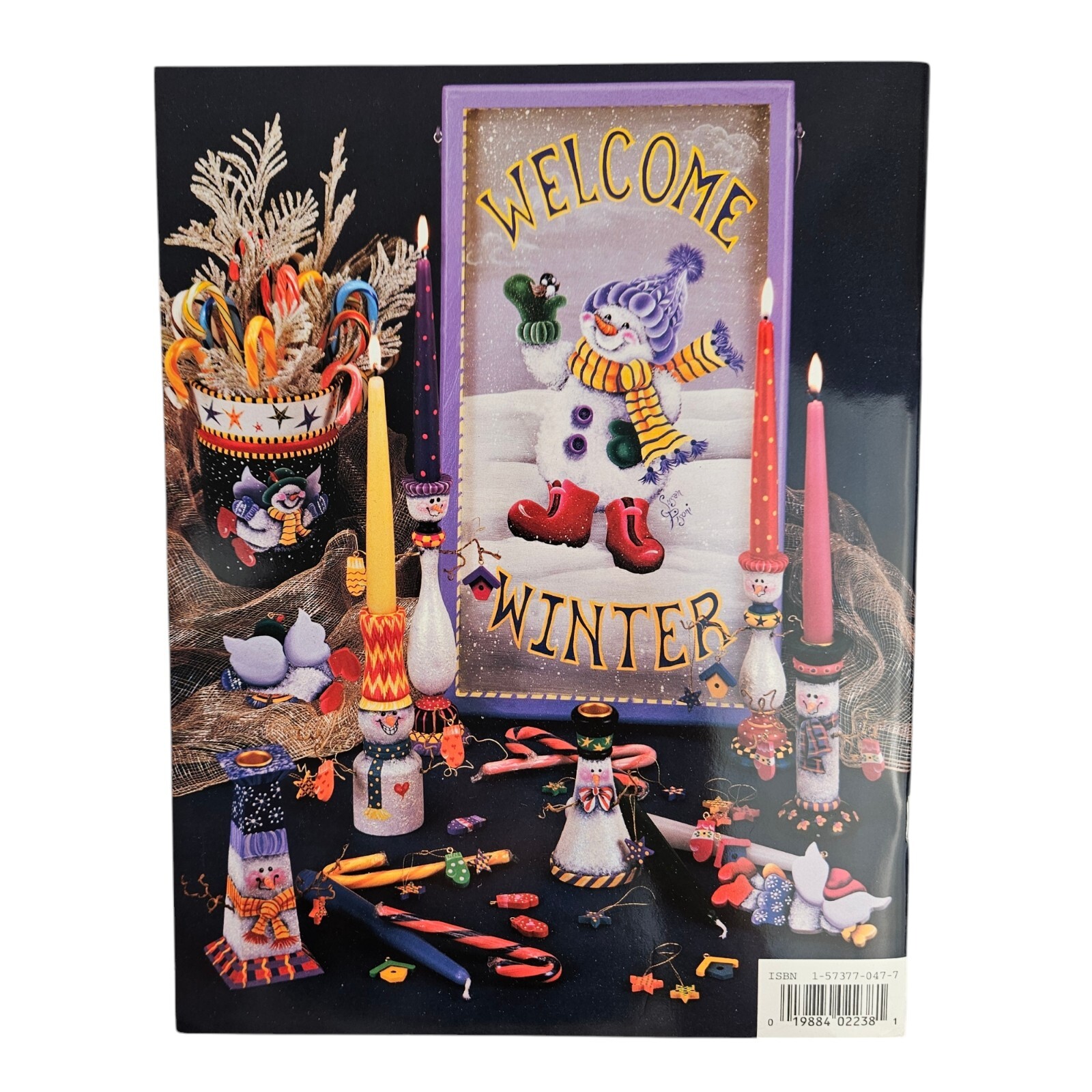 9 Vintage Tole Painting & Craft Books Folk Art Holiday Country Patterns 90s