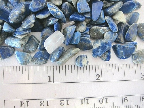 Lapis Lazuli Chips 1/2 Lb #2 Size 6-10mm Reiki Healing Crystal Past Life Recall - Picture 4 of 6