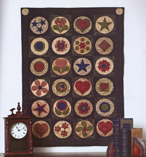 Facile Applique Disegni Fustellati Tecniche Risparmio di Tempo Quilting Modello Libro - Foto 2 di 8