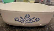 Vintage Blue Cornflower CORNING WARE P-1-B .1 Qt Made in USA 66-69 Back Stamp
