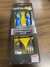 Pok mon: Easy Grip Flatware Utensils Fork Spoon