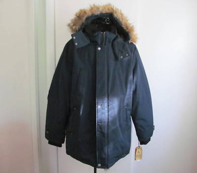New Down Parka Coat Company of Adventurers Navy Size L