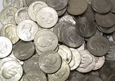 x20 Ikes Eisenhower Dollars $20 FACE 1 ROLL of $1 US Coin IKE Lot Item #8601BB