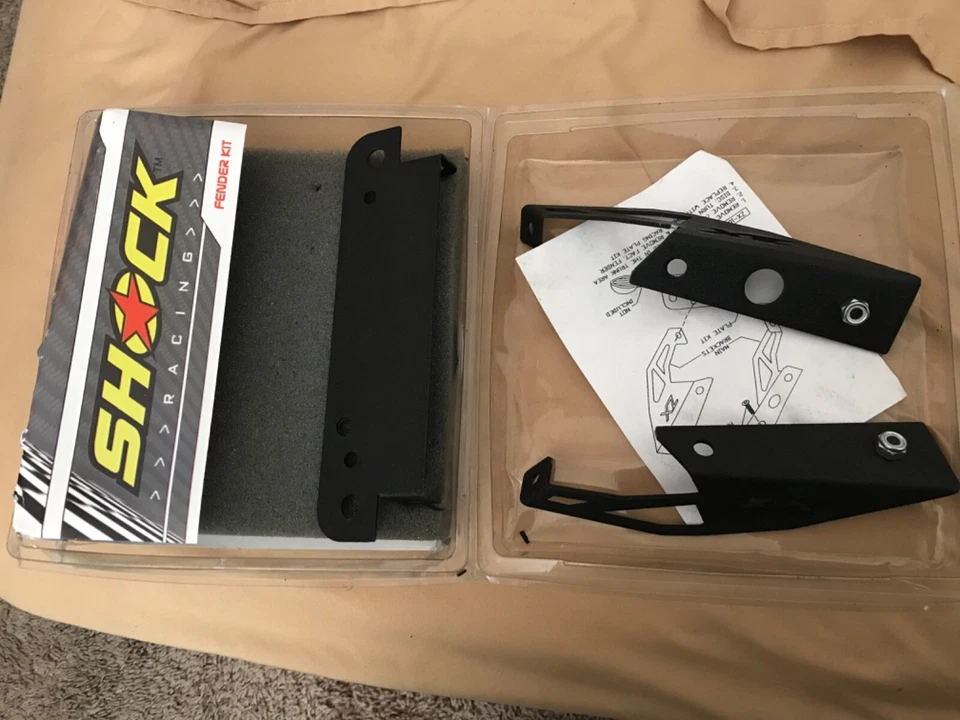 Kit de placa inferior Shock Racing 10-8560 UTKZX1B 2004 Kawasaki ZX10 Foto 2 de 4