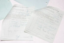 1930 Lamson Goodnow Strawbridge and Clothier Philadelphia Orders Ephemera P349F