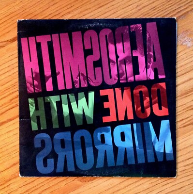 欧LP Aerosmith Done With Mirrors 00602547953858 Geffen Records, Universal Music Group International /00260 AEROSMITH Done With Mirrors 1985 Geffen LP GHS 24091 EXC