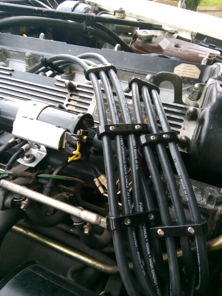 Jaguar XJ6 2.8, 3.4, 4.2 8mm Formula Power RED BLUE BLACK PERFORMANCE lead set - Image 3 of 4