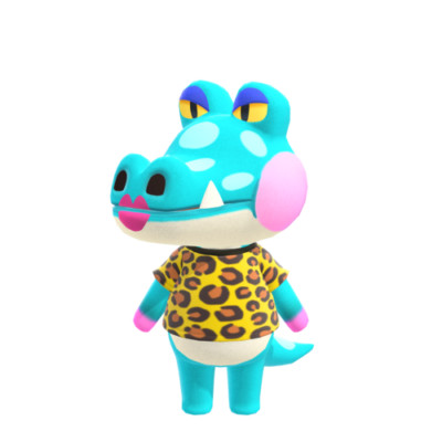 #036 Mini Amiibo Karte für Animal Crossing Alli / Ali