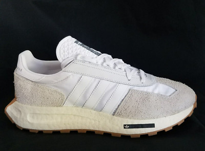 ADIDAS Men's Retropy E5 Sneakers White Rugged Suede BOOST US 10.5 EU 44 2/3 NEW*