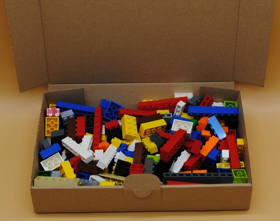 LEGO® 200 Steine Hoch Basic Bausteine Grundbausteine Basis gemischt Konvolut  - Bild 4 von 4