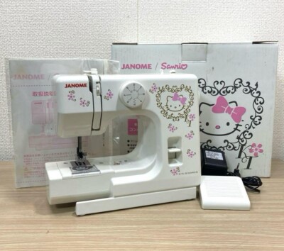 JANOME KT-35 Sanrio Hello Kitty Electric Sewing Machine Compact