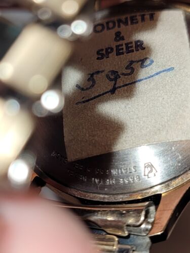 Vintage ELGIN Manual Wind Swiss Watch New with tag never Worn - Picture 3 of 4