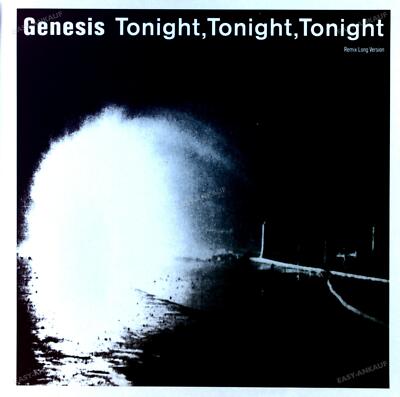Genesis - Tonight, Tonight, Tonight (Remix Long Version) Maxi (VG+/VG+) '