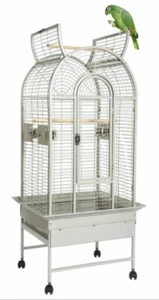 Cage de perroquets de Californie Top ouverture - Pierre, Gris africain, Amazonie