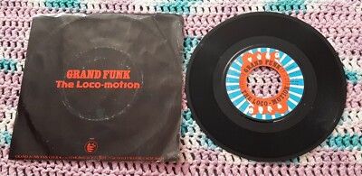 Grand Funk 45 The Loco-Motion / Destitute & Losin' 1974 Capitol 3840 vg+ w PS