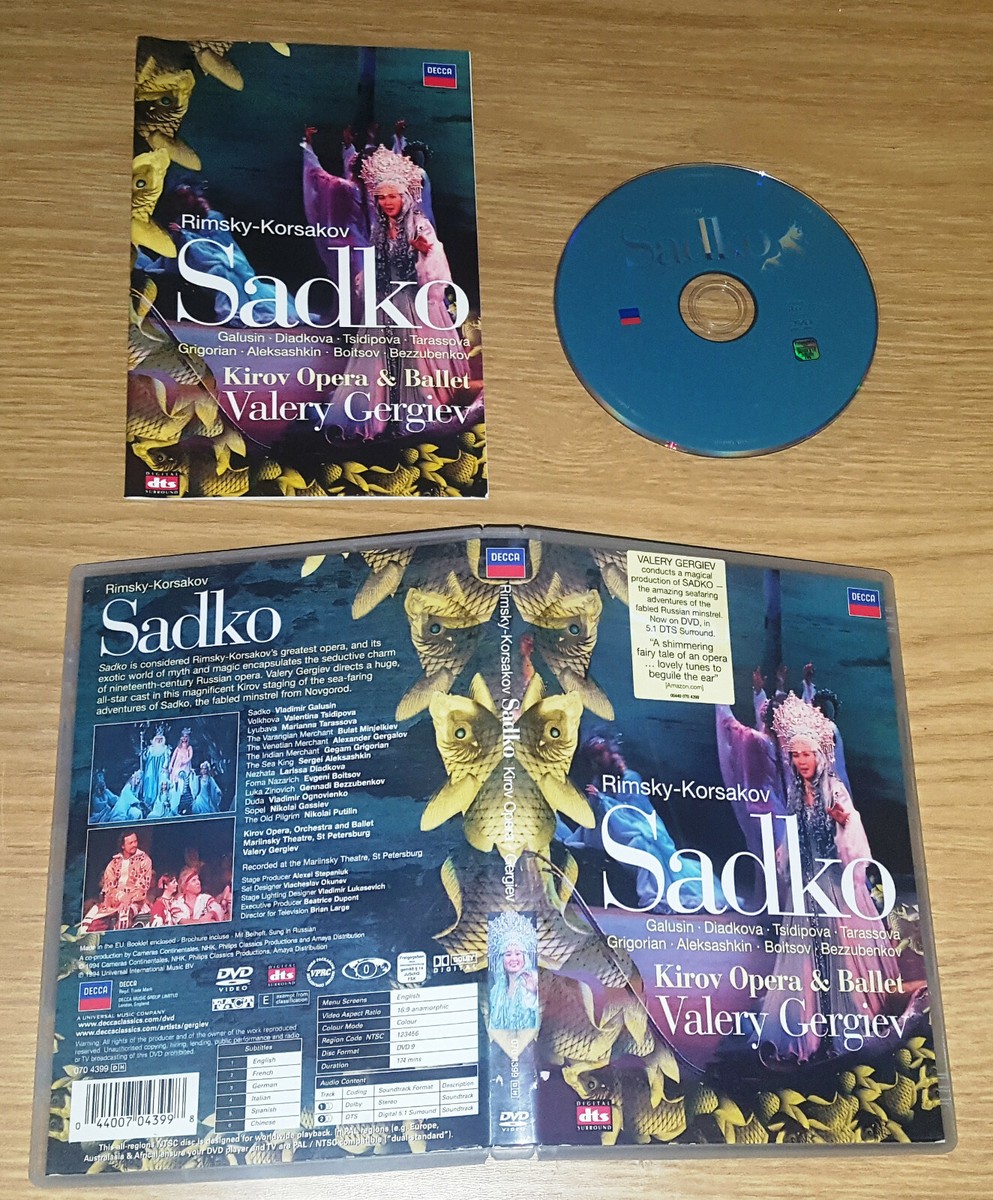 Rimsky-Korsakov: Sadko [DVD] [Import](品)