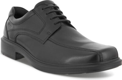 Ecco Mens Helsinki Classic Black Oxford Derby Lace Shoes EU 44 Size 10 - 10.5 US