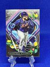 2023 Topps Cosmic Francisco Alvarez Rookie #179 New York Mets
