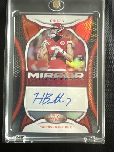 HARRISON BUTKER 2022 CERTIFIED MIRROR AUTOGRAPH AUTO /50 Q2072 - Picture 3 of 3