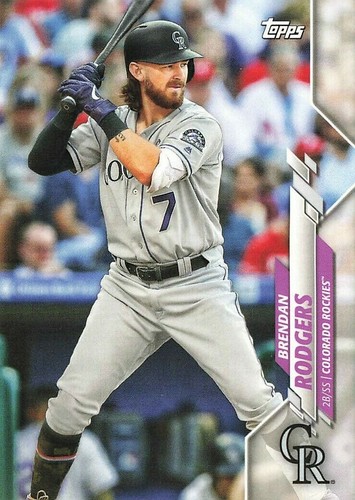 2025 Topps Colorado Rockies #COL-12 Brendan Rodgers | Baseball Card