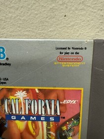 California Games Nintendo Entertainment System 1989 cartuccia Milton Bradley NES