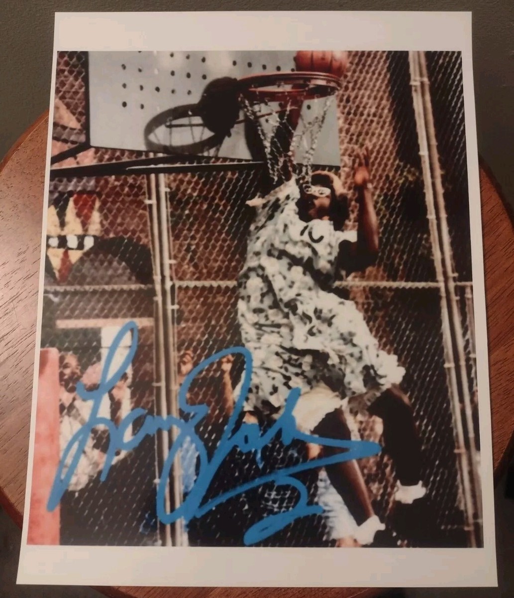 LARRY JOHNSON GRANDMAMA 8.5x11 ULTRA PREMIUM GLOSSY BASKETBALL OLD