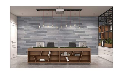 Peel and Stick Real Wood Wall Panels with 3M Adhesive Tape, Pewter (16.25 sq.... - Picture 3 of 6