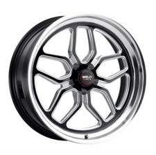 Weld Racing 17x11 Laguna Wheel 5x127 Gloss Black Wheel With Milled Spokes