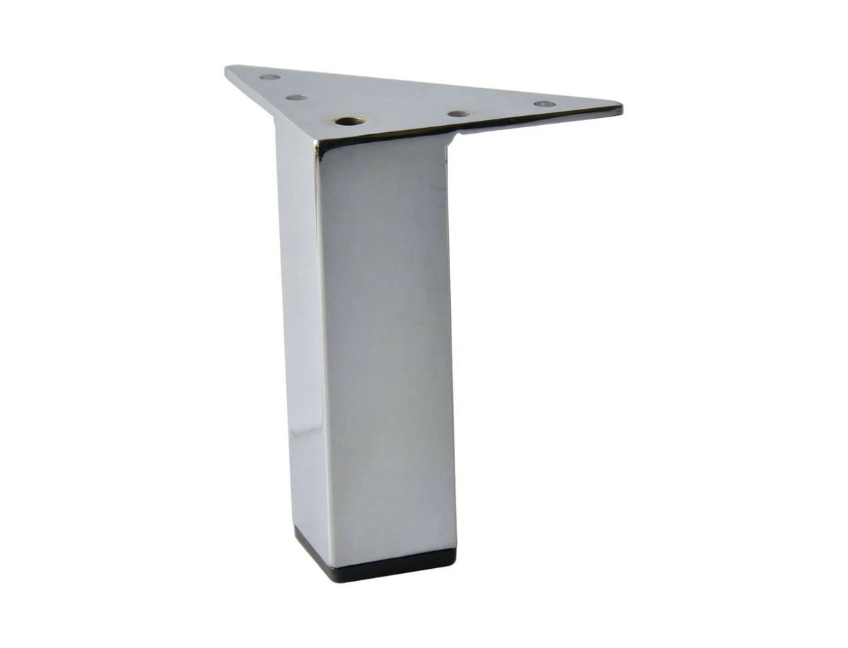 Metal Furniture legs Sofa Couch Legs Cabinet Feet Chrome 5