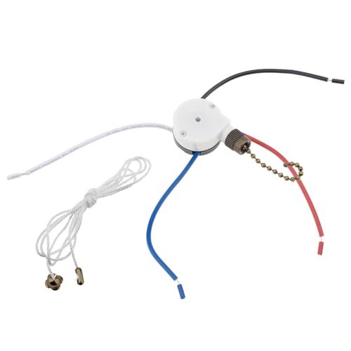 3-Speed Zing Ear ZE-208s Ceiling Fan Pull Chain Switch 4-Wire E89885  -image