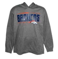 Denver Broncos Men's Performance Hooded Pullover Sweatshirt