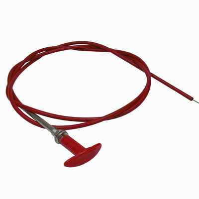 Auslösezug Bowdenzug Fernauslöser 3m für Not Aus , Feuerlöscher, Hauben etc.