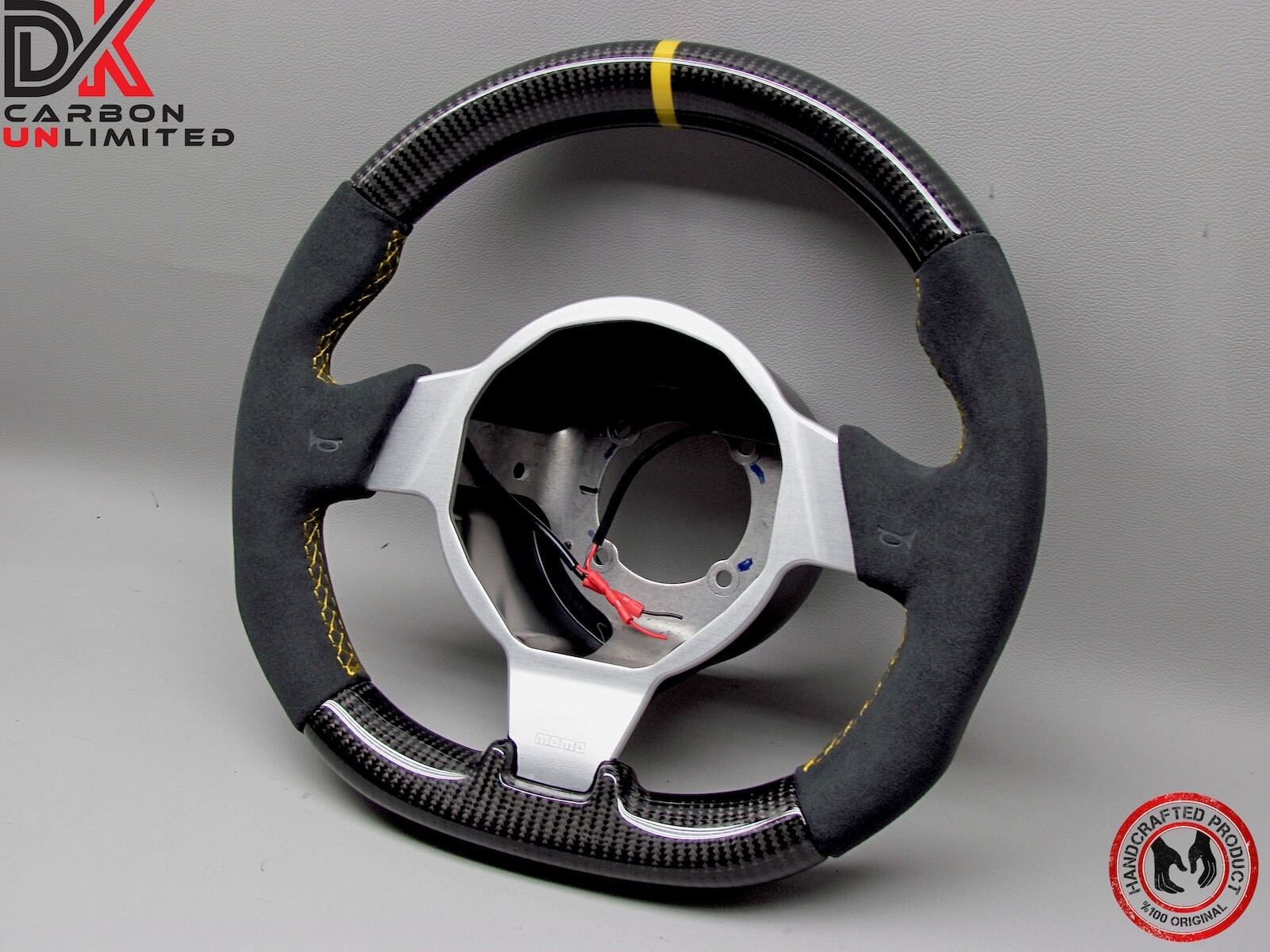 Lotus Exige Elise Red British Racing Green Blue Yellow Carbon Steering Wheel v2