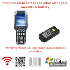 Honeywell CK3XAA4M000W4400 Includes Battery  1 year Warranty , ships from USA !!