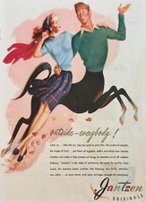 1945 Jantzen Originals Vintage Ad outside everybody