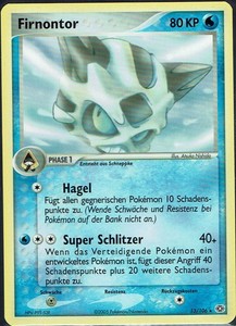 Pokemon Card Trading Card Game EX Emerald No. 13/106 firnontor | eBay