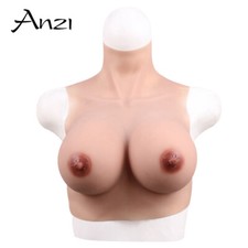 Anzi D Cup Silicone Breast Forms Fake Boobs Enhancer for Crossdresser Drag Queen