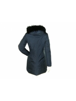 Geospirit Down Jacket Women Mod. Coney Fur Blue GED0694