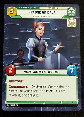 SWU - Padme Amidala Serving the Republic HYPERSPACE - Twilight of