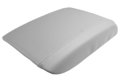 Fits 2003-2008 GMC Denali PVC Leather Console Lid Pull Over Cover Gray