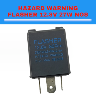 Vintage Old Hazard Warning Flasher 12.8V 27W NOS | eBay