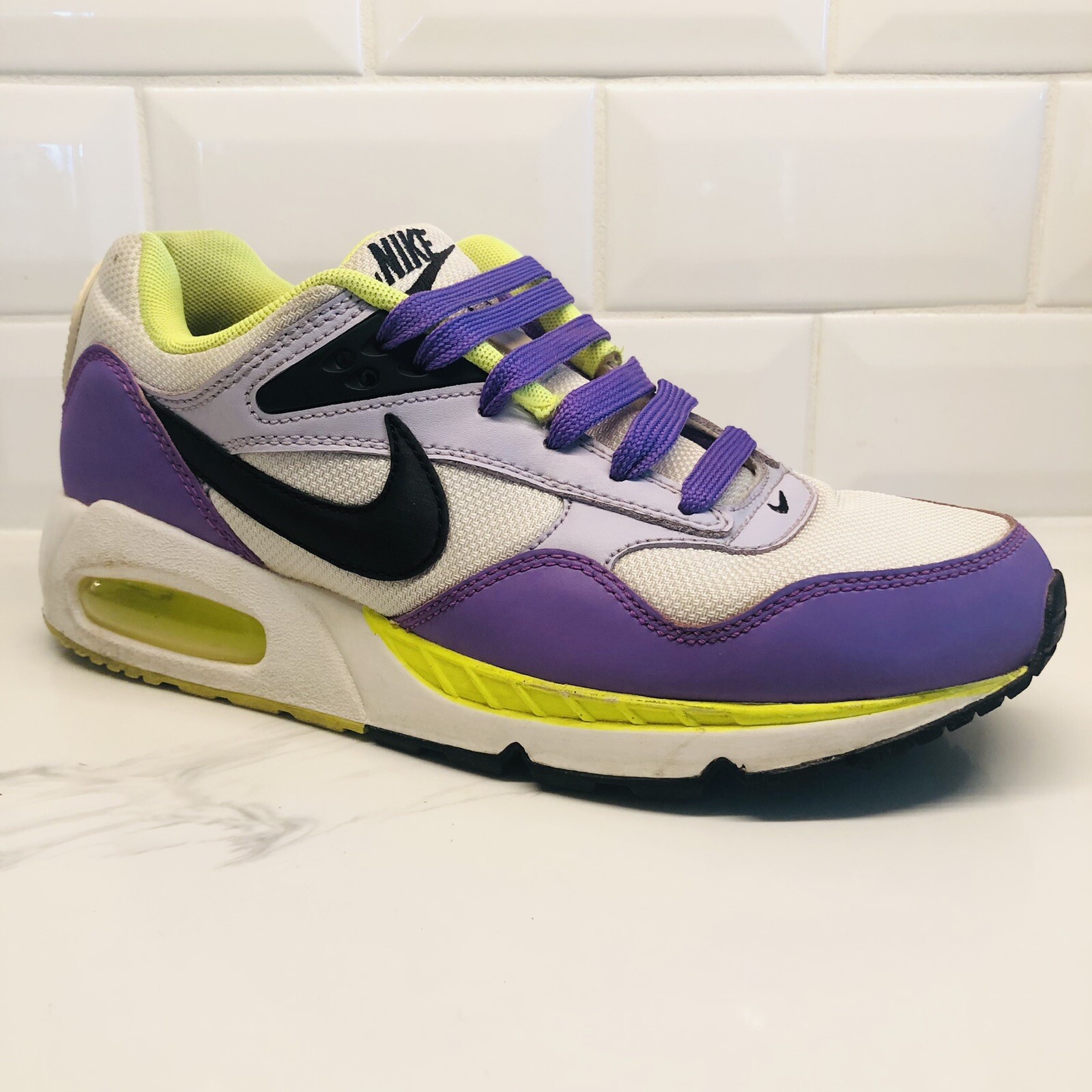 Nike Air Max Correlate Women's Shoes Purple Green 511417-155 Size 8  Sneakers | eBay