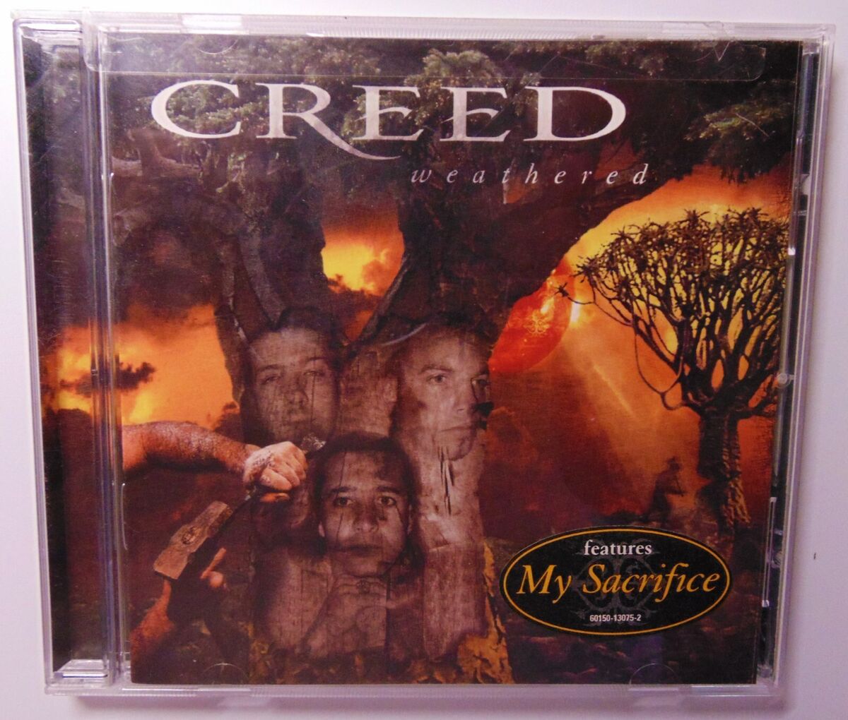 Creed My Sacrifice Album Cover Sticker