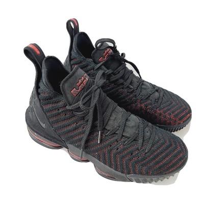lebron 16 red black