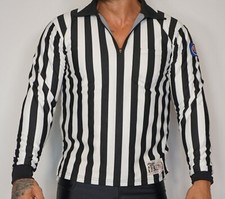 MEN'S REFEREE LONG SLEEVE SHIRT ADULT LARGE (WIND STOPPER THICK MATERIAL)