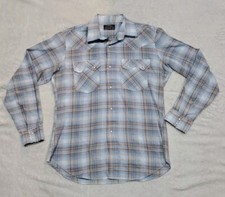 Levi  s Pearl Snap Shirt Womens Size L Long Sleeve Western SEE PHOTOS FOR MEAS.