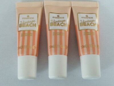 Essence: Vintage BEACH Coconut Lip Conditioner/Lippenpflege 3 Stück 3 x 10ml