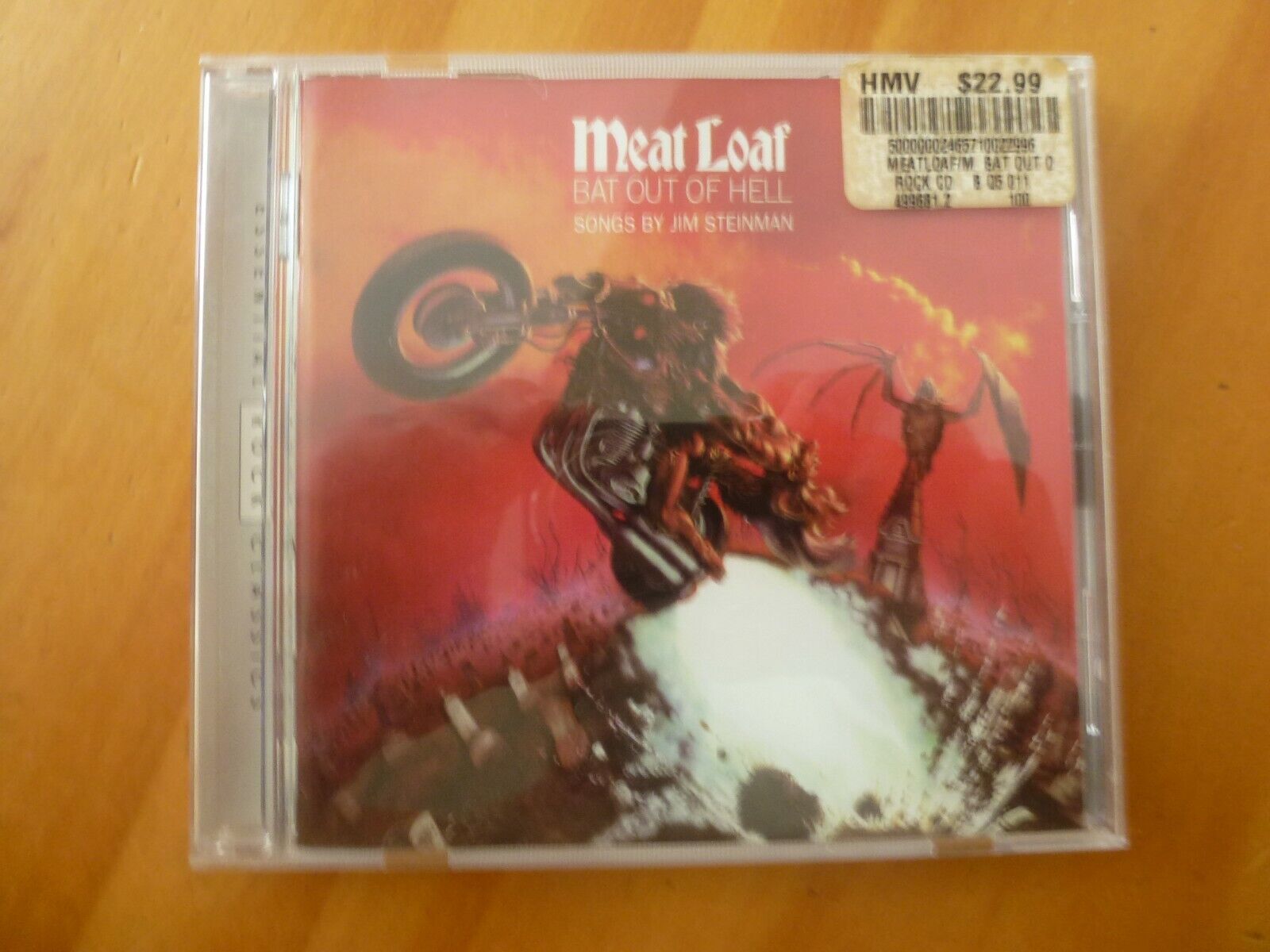 MEAT LOAF - BAT OUT OF HELL  1977 OZ PRESS  9399700079425 NM CD