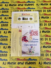 MC FIABE SONORE Il leone e falegname Cigno appiccica FABBRI no cd lp dvd vhs