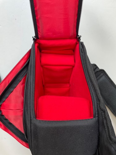 Caden DSLR Camera Bag Sling Case Backpack Cross-Body Waterproof Cover, black - Picture 8 of 8